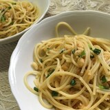 ちょっと小腹がすいた時に♪簡単！天かすパスタ